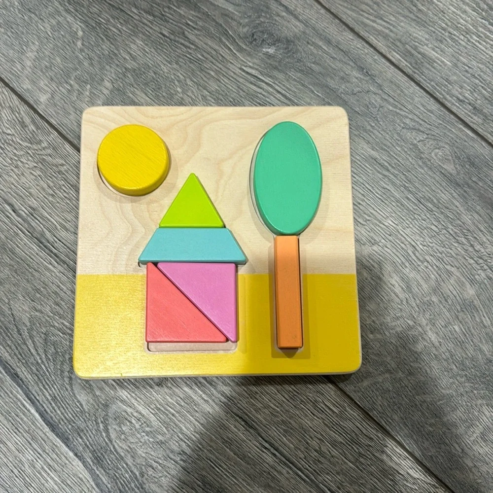 • Lovevery • The Helper Play Kit Months 25, 26, 27 Double-Sided Sunny Day Puzzle